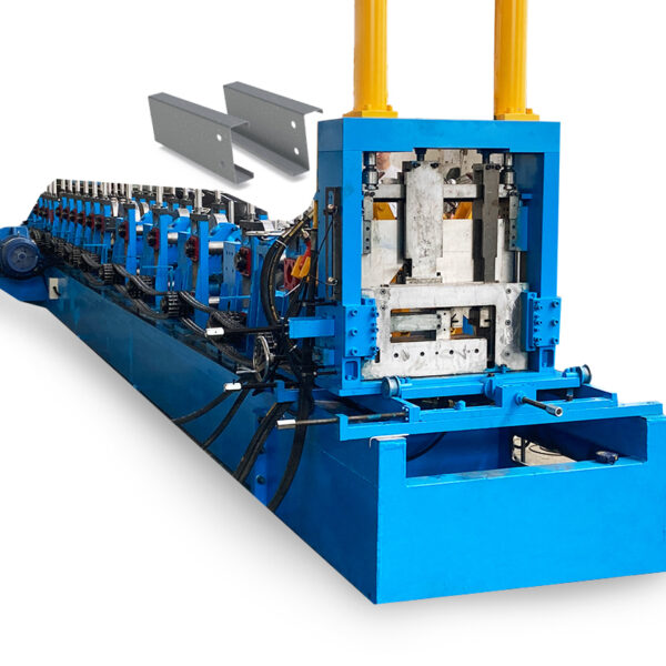 Fully Automatic Hydraulic Easy Operation 80-300 Adjustable C Purlin Making Machine Roll Forming Machinery