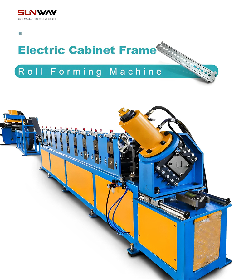 Electrical Cabinet Frame Roll Forming Machine