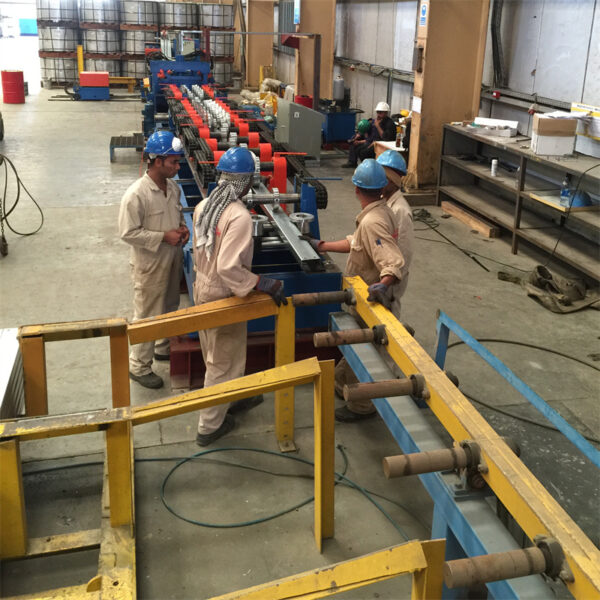 Full Automatic C Purlin Roll Forming Machine Quick-Change