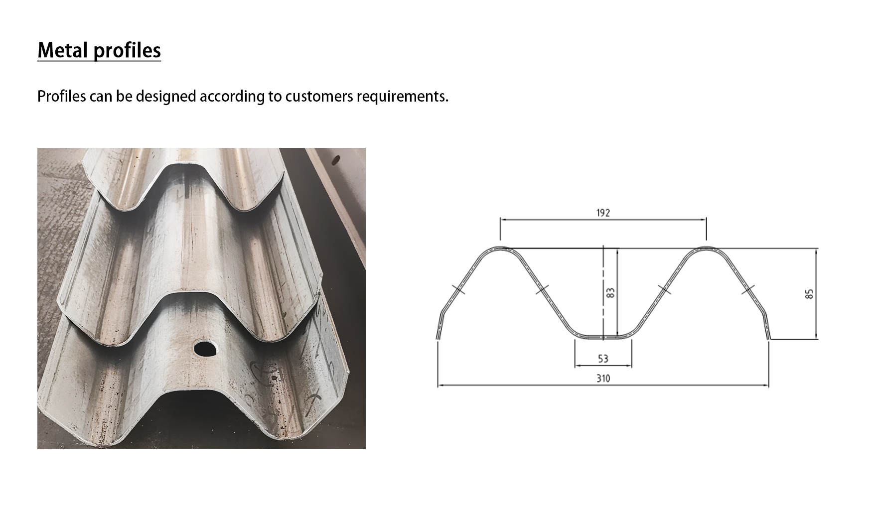 2 Waves Highway Guardrail Roll Forming Machine 2 H2a3163eb5f0f4f84b2ad8b9537e922caO
